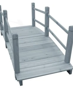 VidaXL Gartenbrücke 140 x 60 x 56 cm - vidaXL Gartenbrücke Grau 140x60x56 cm Massivholz Tanne 8 VidaXL Gartenbrücke 140 x 60 x 56 cm - vidaXL Gartenbrücke Grau 140x60x56 cm Massivholz Tanne -Gartenaccessoires Verkäufe 2022 568dc65bdd904cfda9f358137aff3f5e.cropped 44 16 945 1008.processed