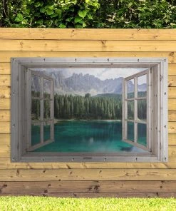 MuchoWow Outdoor-Poster 180x120 Aussicht - -Gartenaccessoires Verkäufe 2022 570cdd6e84c34447a655043feee0a566