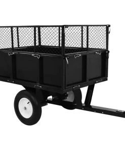 VidaXL Kippanhänger - vidaXL Kippanhänger für Rasenmäher 300 kg Last