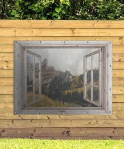 MuchoWow Outdoor-Poster 160x120 Aussicht - -Gartenaccessoires Verkäufe 2022 57fd2c3a41294f778c07adadb3e6ba81