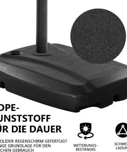 Costway Ampelschirm Ständer Sonnenschirmständer -Gartenaccessoires Verkäufe 2022 5b530288828f42fa9d1006f975d41932