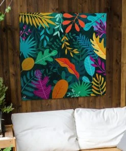 MuchoWow Outdoor-Poster 100x100 Dschungel - -Gartenaccessoires Verkäufe 2022 5b75be7860294f2e958c0317f9f031af