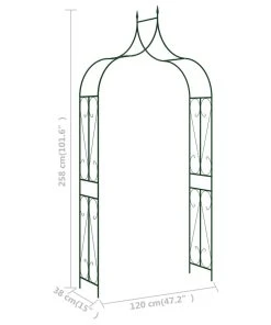VidaXL Gartenbogen - vidaXL Rosenbogen Dunkelgrün 120x38x258 cm Eisen 11 VidaXL Gartenbogen - vidaXL Rosenbogen Dunkelgrün 120x38x258 cm Eisen -Gartenaccessoires Verkäufe 2022 5bbf57bbc1c04455acd4b7685af8bdd5