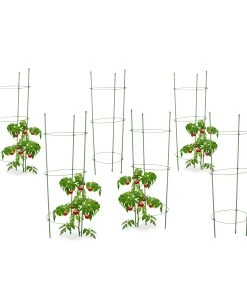 Relaxdays 6 x Rankhilfe Tomaten