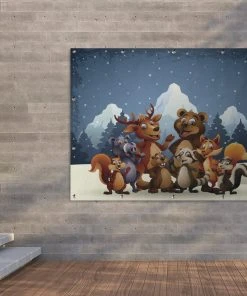 MuchoWow Outdoor-Poster 160x120 Illustration - -Gartenaccessoires Verkäufe 2022 5cc4ce0cb3c74a06bb5e2167afc8f52e