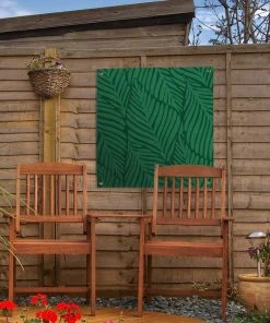 MuchoWow Outdoor-Poster 50x50 Blätter - Muster -Gartenaccessoires Verkäufe 2022 5d7c5c642fde4a5590ae58aa88dec0f4