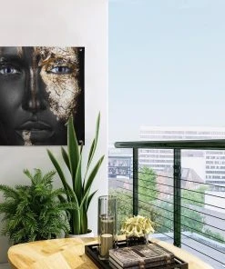 MuchoWow Outdoor-Poster 50x50 Frau - Blattgold -Gartenaccessoires Verkäufe 2022 5ecdeec1eaa942358e58f4933077d125