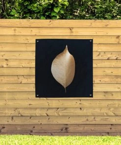 MuchoWow Outdoor-Poster 100x100 Blätter - Gold -Gartenaccessoires Verkäufe 2022 5f6aff67bec7441e86031081dace4516