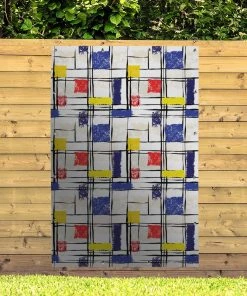 MuchoWow Outdoor-Poster 120x180 Mondrian - -Gartenaccessoires Verkäufe 2022 5f9c786f29e0432aa53242f494389752