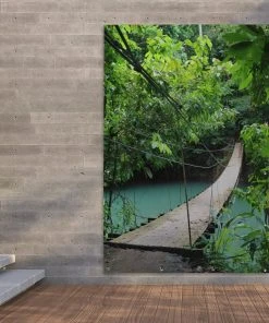 MuchoWow Outdoor-Poster 120x180 Natur - Brücke -Gartenaccessoires Verkäufe 2022 5ffe52a2b6b74a559ead6830dd8754b4