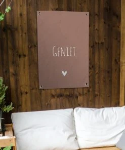 MuchoWow Outdoor-Poster 60x90 Genießen - -Gartenaccessoires Verkäufe 2022 603a26d1cfb94f71899aff61668da79d