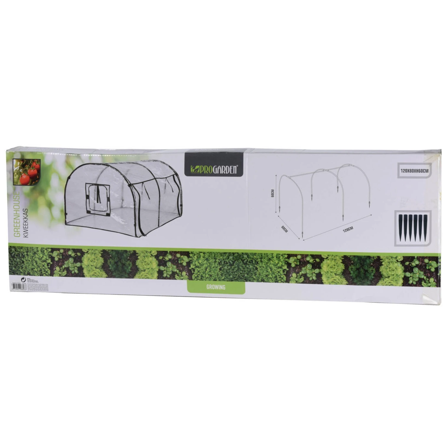 Progarden Gewächshaus, 120 x 80 x 60 cm 5 Progarden Gewächshaus, 120 x 80 x 60 cm – Bild 3