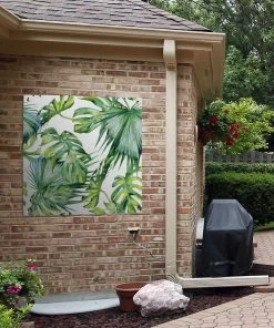 MuchoWow Outdoor-Poster 100x100 Monstera - -Gartenaccessoires Verkäufe 2022 6145b96239d440d3bababbc44c8aa346