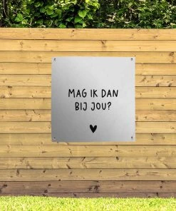 MuchoWow Outdoor-Poster 100x100 Möge ich mit -Gartenaccessoires Verkäufe 2022 61545b0aee834c3696f565a9adebf24b