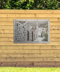 MuchoWow Outdoor-Poster 120x80 Ansicht - -Gartenaccessoires Verkäufe 2022 61ab841c5ba84fe1872a4c10316d7528