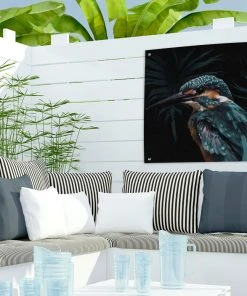 MuchoWow Outdoor-Poster 50x50 Eisvogel - Vogel -Gartenaccessoires Verkäufe 2022 61da0e77a3214d13b849813bc43c2f16