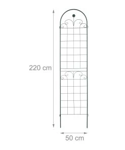 Relaxdays Rankgitter im 2er Set 220 cm -Gartenaccessoires Verkäufe 2022 61efd1f6566d4040a27a89b55d7ffa85