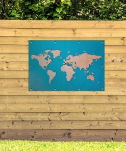 MuchoWow Outdoor-Poster 120x80 Weltkarte - -Gartenaccessoires Verkäufe 2022 620e485bf9064b44a61421f3bdde775c