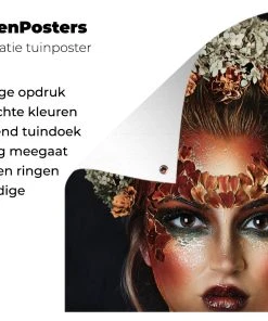 MuchoWow Outdoor-Poster 120x180 Blumen - Frau -Gartenaccessoires Verkäufe 2022 624773e5dd4941698c128652787ac454.cropped 45 19 1455 962.processed