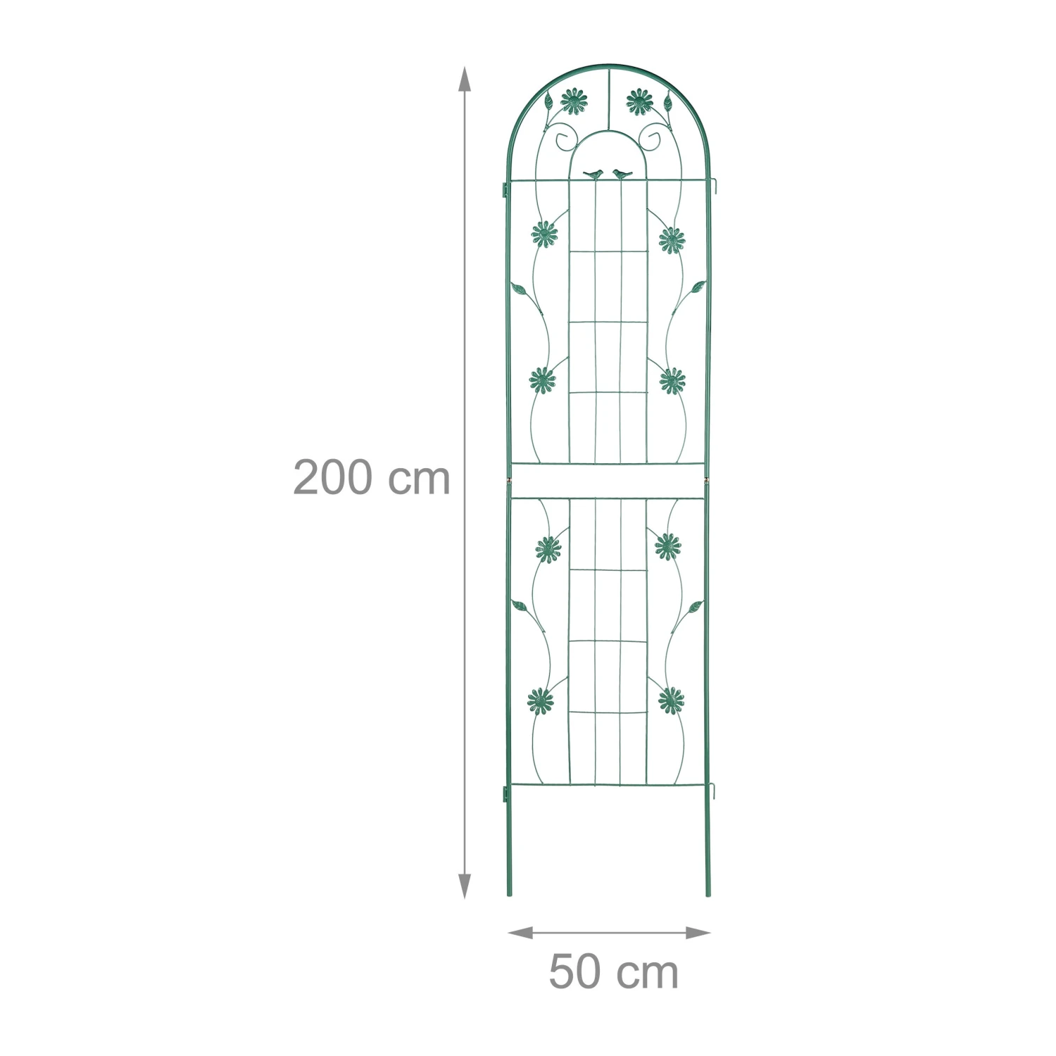 Relaxdays Rankgitter im 2er Set 200 cm 11 Relaxdays Rankgitter im 2er Set 200 cm – Bild 9