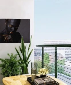 MuchoWow Outdoor-Poster 60x40 Frau - Schwarz - -Gartenaccessoires Verkäufe 2022 6307a45876024fb3b55dc69b6e45e7a1