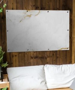 MuchoWow Outdoor-Poster 120x80 Marmor - Gold - -Gartenaccessoires Verkäufe 2022 645483311c8e4ebf8d6cbe1281cee0b0