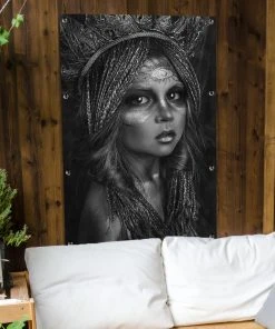 MuchoWow Outdoor-Poster 80x120 Frau - Krone - -Gartenaccessoires Verkäufe 2022 655f730c16064ac5a8528c5c754da6a5