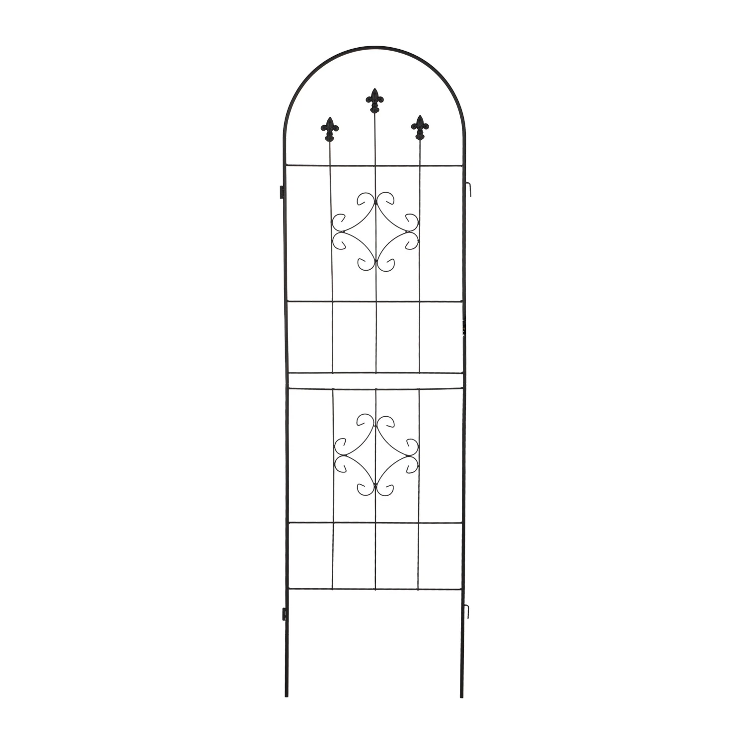 Relaxdays Schwarze Rankgitter im 2er Set 7 Relaxdays Schwarze Rankgitter im 2er Set – Bild 5