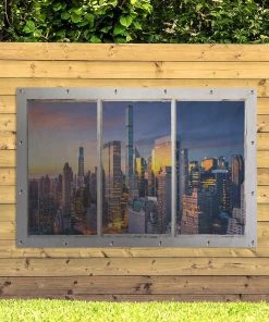 MuchoWow Outdoor-Poster 180x120 New York - -Gartenaccessoires Verkäufe 2022 6571b849b8614b84a9e07c3ea82689b1