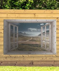 MuchoWow Outdoor-Poster 180x120 Aussicht - -Gartenaccessoires Verkäufe 2022 6674450ec0674036a8b7a822f76ac2f7