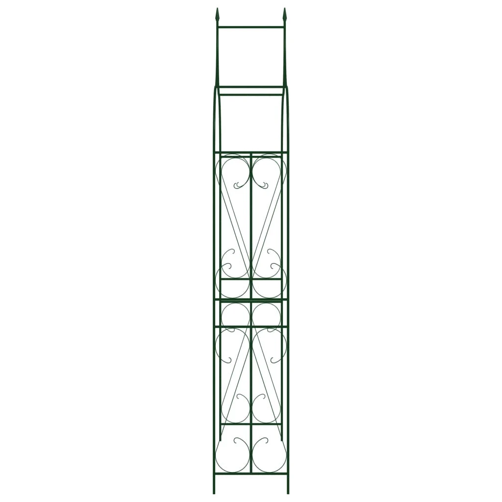 VidaXL Gartenbogen - vidaXL Rosenbogen Dunkelgrün 120x38x258 cm Eisen 5 VidaXL Gartenbogen - vidaXL Rosenbogen Dunkelgrün 120x38x258 cm Eisen – Bild 3