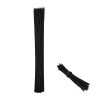 Relaxdays Schwarze Pflanzstäbe 30 cm im 50er Set