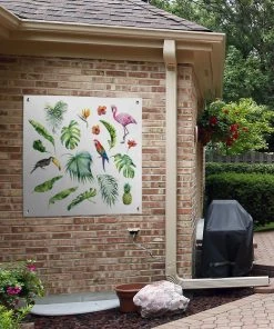 MuchoWow Outdoor-Poster 100x100 Dschungel - -Gartenaccessoires Verkäufe 2022 67f4c39d18614308a4a808a24e18a801