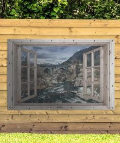 MuchoWow Outdoor-Poster 180x120 Aussicht - -Gartenaccessoires Verkäufe 2022 68eb2f5d6b804192ada88e329c2cea04