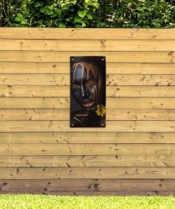 MuchoWow Outdoor-Poster 40x80 Frau - Gold - -Gartenaccessoires Verkäufe 2022 69d425ea94394c3da19dd1f3ed636567