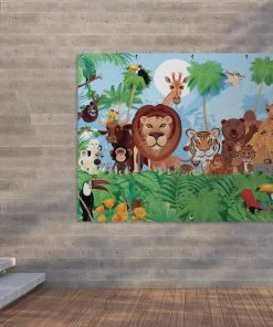 MuchoWow Outdoor-Poster 160x120 Tropisch - -Gartenaccessoires Verkäufe 2022 6a12ebd3729e4d68aa041d93acd5ed7e