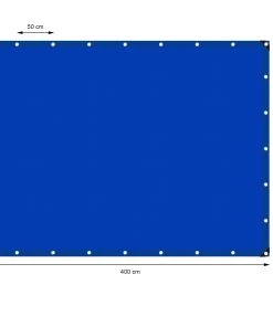 ECD Germany Abdeckplane mit Ösen 3x4 m 260g/m² Blau - Blau - Höhe: 4 cm -Gartenaccessoires Verkäufe 2022 6a9fcd875e1041fbbc27ff72524b770a