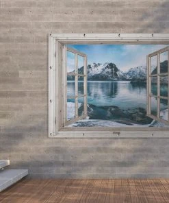 MuchoWow Outdoor-Poster 160x120 Aussicht - -Gartenaccessoires Verkäufe 2022 6aeeae1cf64046c78345c4cf9bb01535