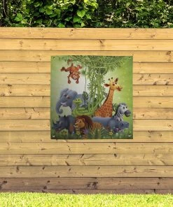 MuchoWow Outdoor-Poster 100x100 Illustration - -Gartenaccessoires Verkäufe 2022 6ba71ad2449f47c1bf6297ed27daeb08