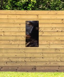 MuchoWow Outdoor-Poster 40x80 Frau - Gold - -Gartenaccessoires Verkäufe 2022 6cc52794496448f798b1544ba4541087