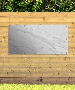 MuchoWow Outdoor-Poster 200x100 Marmor - Weiß -Gartenaccessoires Verkäufe 2022 6dedd97569c445c0a78384e99b93ba13