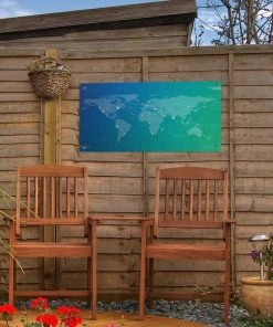 MuchoWow Outdoor-Poster 60x30 Weltkarte - -Gartenaccessoires Verkäufe 2022 6e9a9c4f56144962b67d879ff0985aee