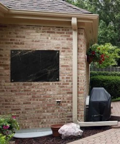 MuchoWow Outdoor-Poster 90x60 Marmor - Schwarz -Gartenaccessoires Verkäufe 2022 6f65aab520ee440d90f6ac232a013cd2