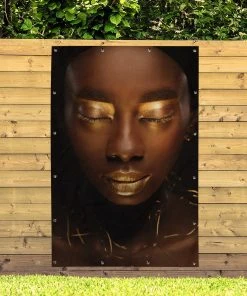 MuchoWow Outdoor-Poster 120x180 Schwarz und -Gartenaccessoires Verkäufe 2022 71bcd7d9704845a5b511baa9f8056c03