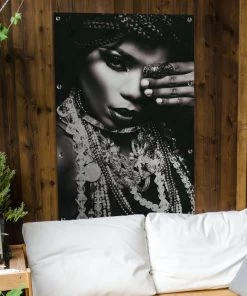 MuchoWow Outdoor-Poster 80x120 Frau - Schmuck -Gartenaccessoires Verkäufe 2022 71ce8e151a3f422b803ddc3c6d971e4a