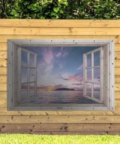 MuchoWow Outdoor-Poster 180x120 Aussicht - -Gartenaccessoires Verkäufe 2022 723979dc00b6475dbb075829e3ef7841