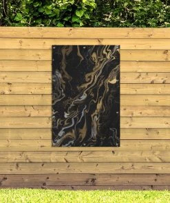 MuchoWow Outdoor-Poster 80x120 Marmor - Silber -Gartenaccessoires Verkäufe 2022 724f9f2e4e614cf8a02ffa2bd894f822