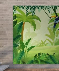 MuchoWow Outdoor-Poster 200x200 Dschungel - -Gartenaccessoires Verkäufe 2022 73210e80d4eb46ed8f7d636d2957f906