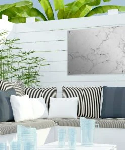 MuchoWow Outdoor-Poster 60x40 Marmor - Weiß - -Gartenaccessoires Verkäufe 2022 7374308f5a7746faa26330f43fef0248