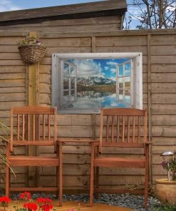 MuchoWow Outdoor-Poster 60x40 Aussicht - Berg -Gartenaccessoires Verkäufe 2022 73c006782804423680c0d76ca6064e45